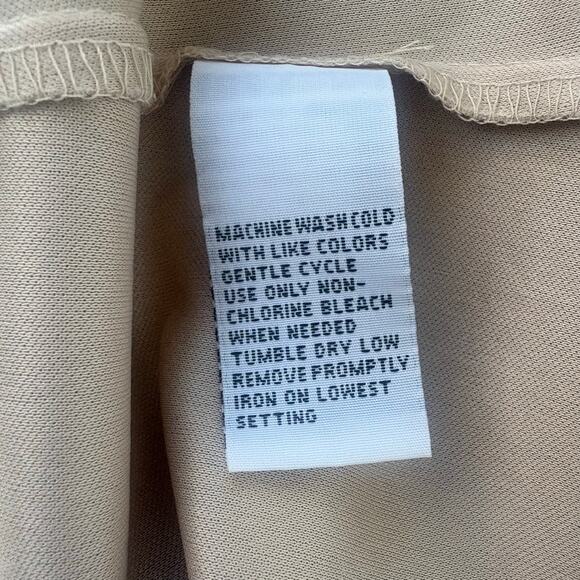 VTG Y2K Sangria Slip Dress Sz 12 Animal Print MIDI Chiffon Baddie Maximalist - Picture 9 of 9